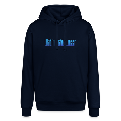 Unisex Bio-Hoodie - wat'n Schietweer - Navy