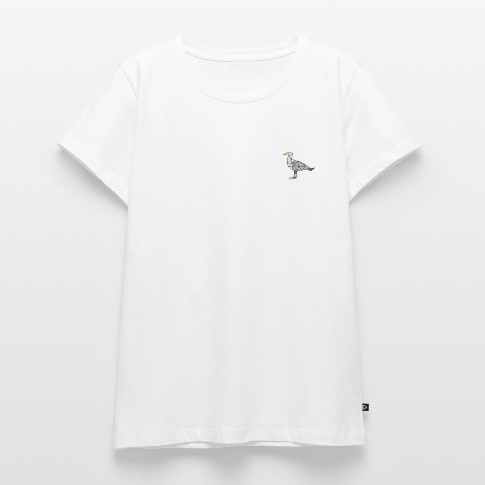 Möwe - Damen Premium Bio T-Shirt - Weiß