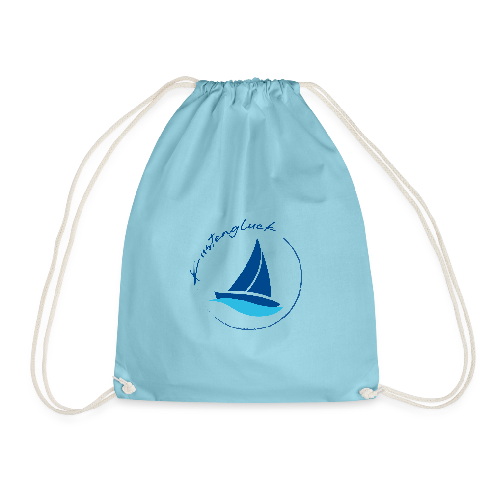 Turnbeutel - Küstenglück - Aqua