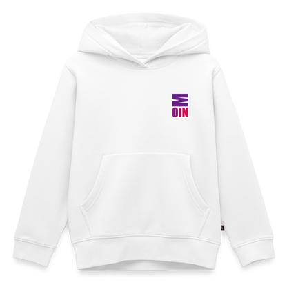 Kinder/Teenager Premium Hoodie "Moin" - Weiß