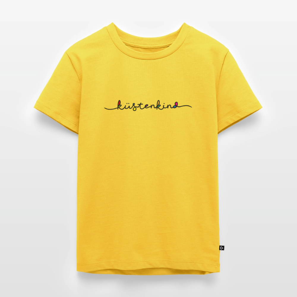 Kinder Premium T-Shirt "Küstenkind" - Sonnengelb