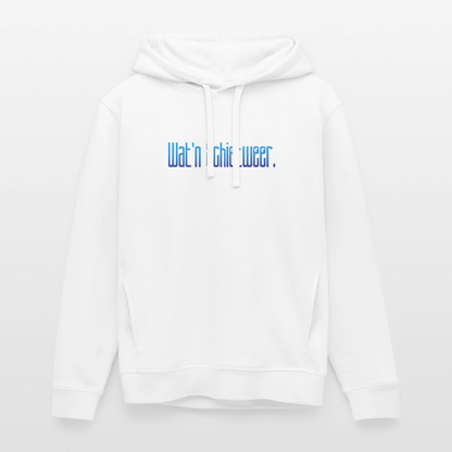 Unisex Bio-Hoodie - wat'n Schietweer - Weiß
