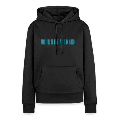 Nordseemensch - Damen Premium Hoodie - Schwarz