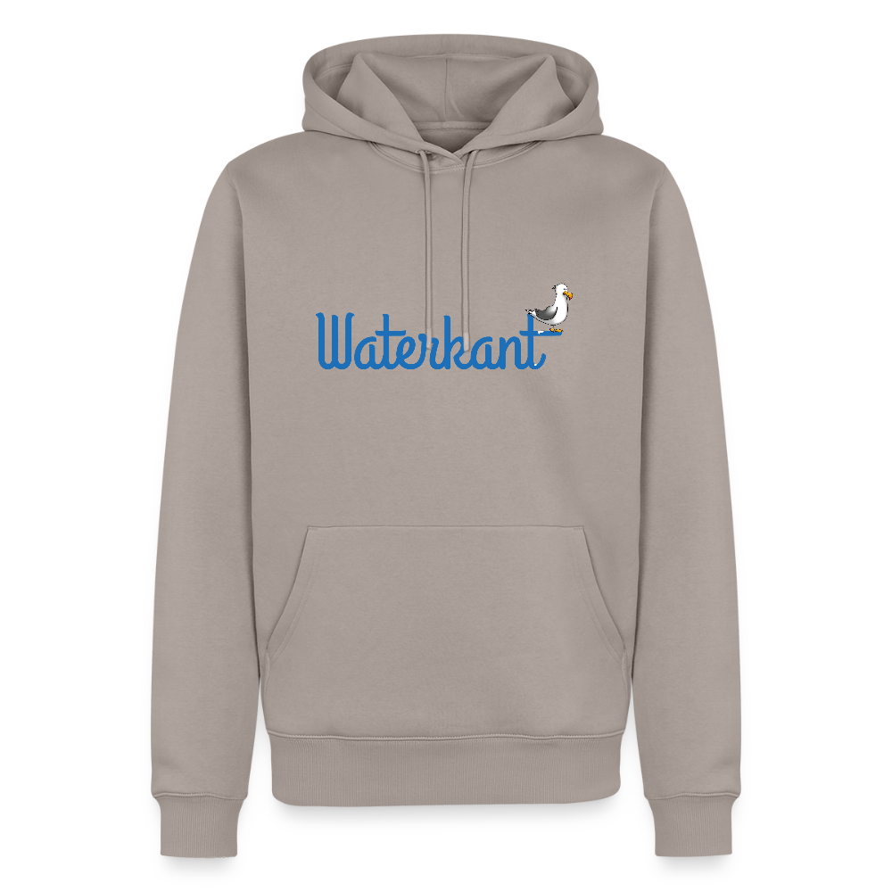 Herren Premium Hoodie - Waterkant - Taupe