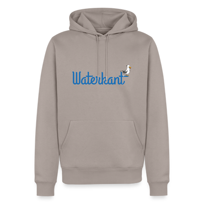 Herren Premium Hoodie - Waterkant - Taupe
