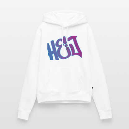 Damen Premium Hoodie - Hej - Weiß