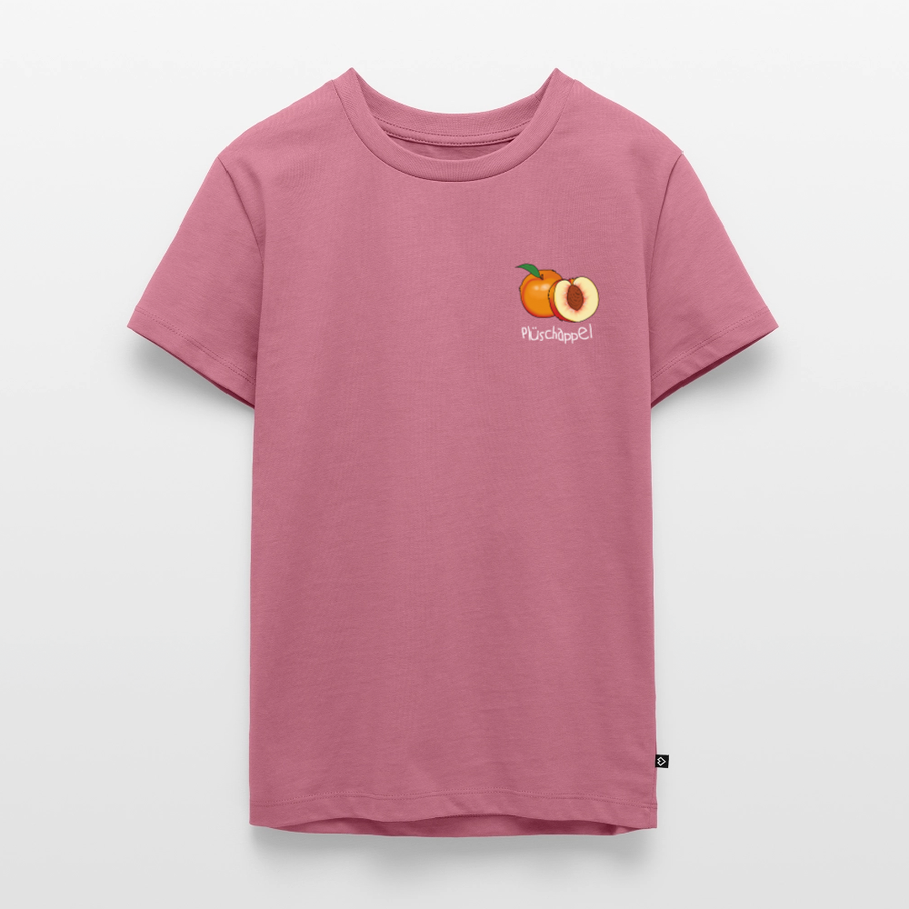 Teenager Premium T-Shirt - Plüschappel (weiss) - Mauve