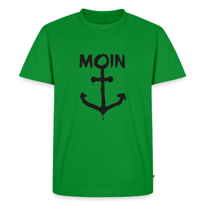Herren Premium Bio T-Shirt - Moin Anker - Grün