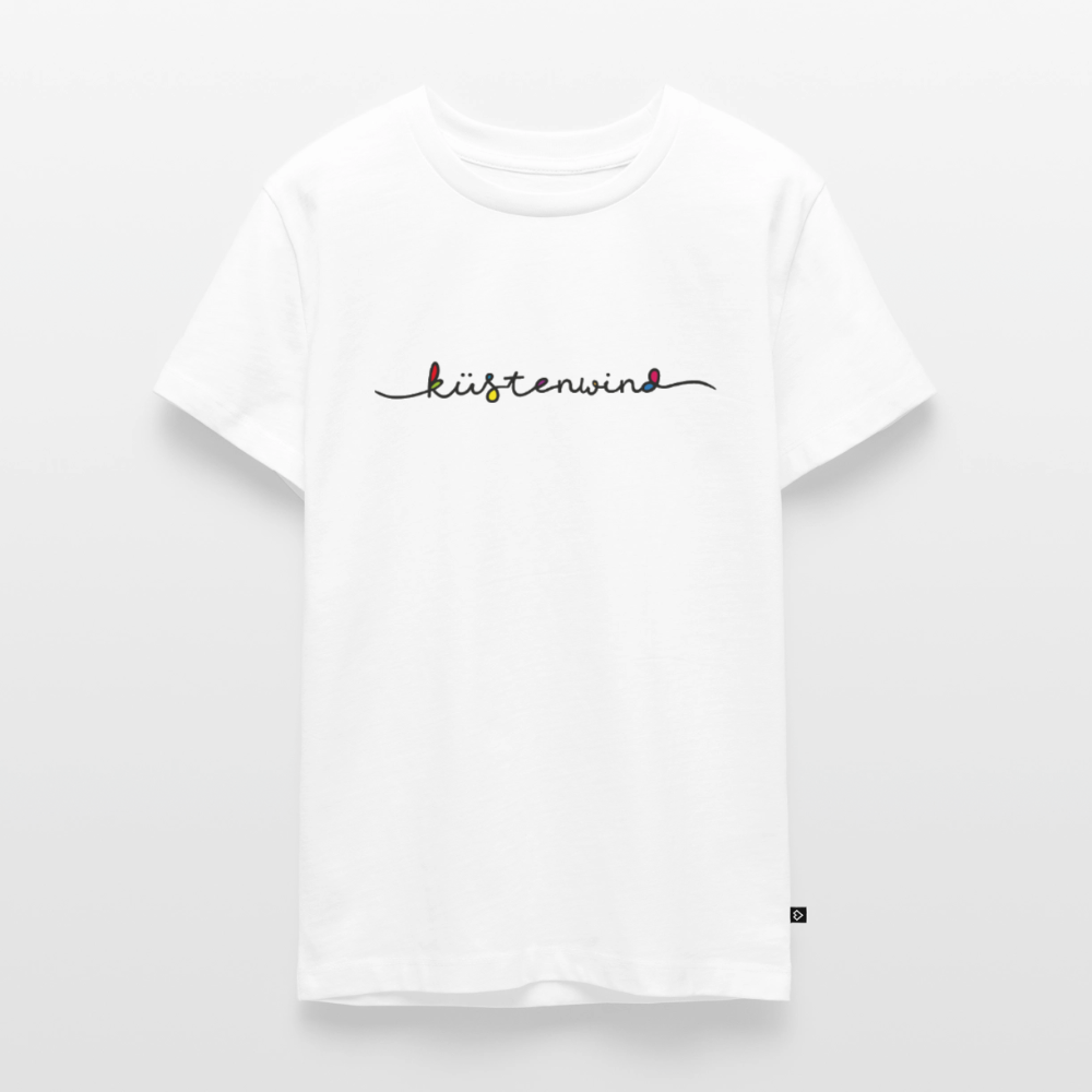 Küstenwind - Teenager Premium T-Shirt - Weiß