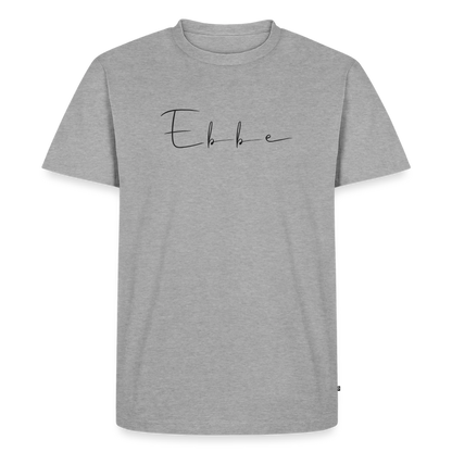 Ebbe - Herren Premium Bio T-Shirt - Grau meliert