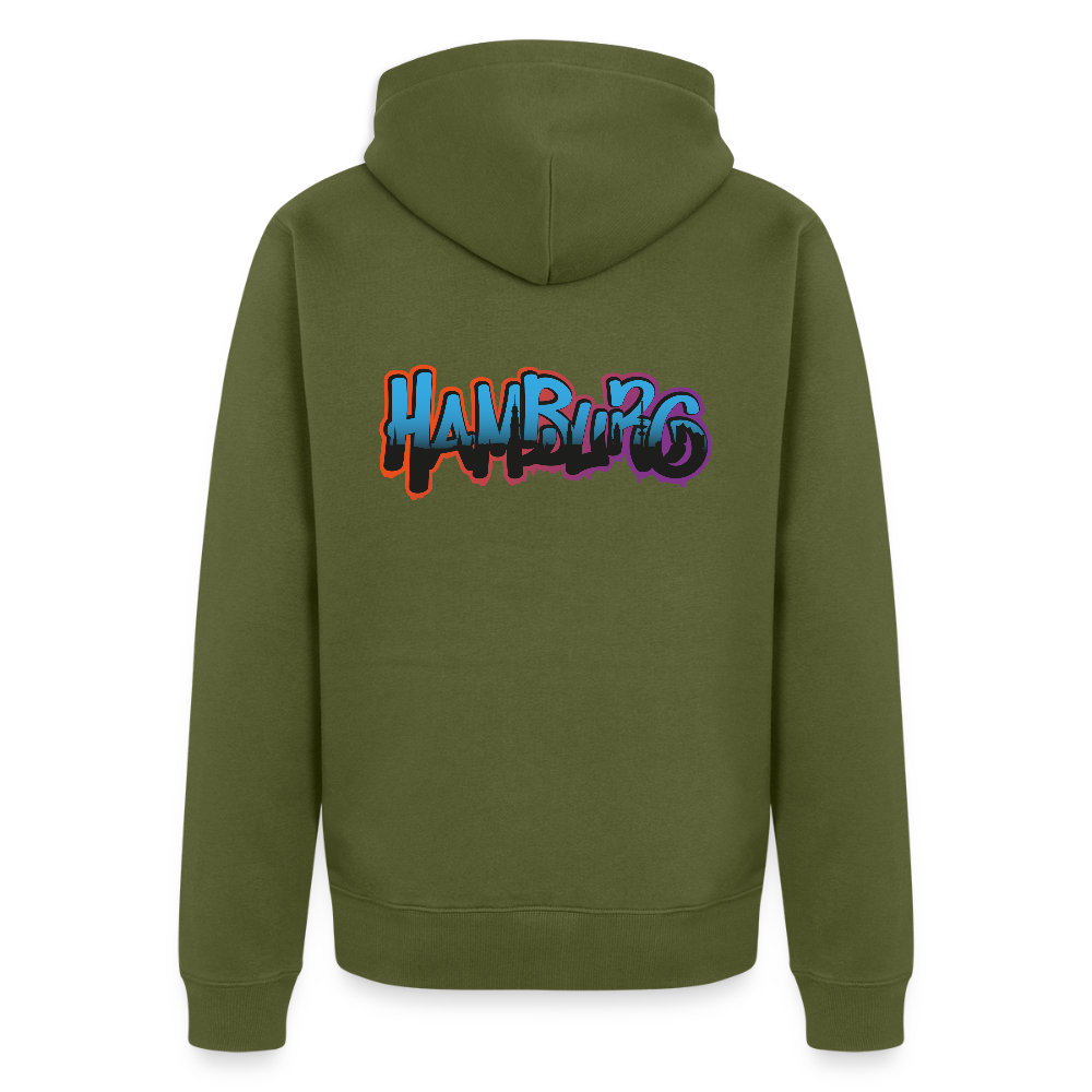 Herren Premium Kapuzenjacke - Hamburg - Khaki