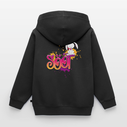 Kinder Premium Kapuzenjacke - sööt Haas - Schwarz