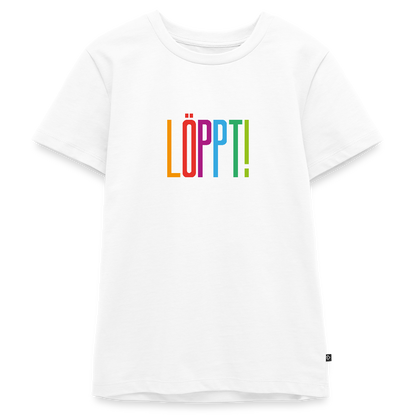 Teenager Premium T-Shirt - Löppt! - Weiß