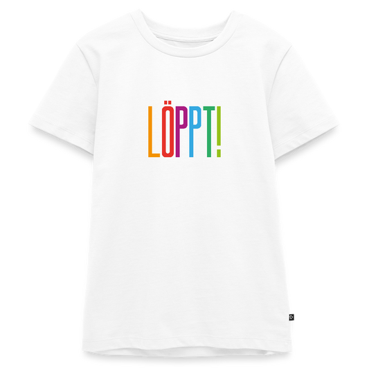 Teenager Premium T-Shirt - Löppt! - Weiß