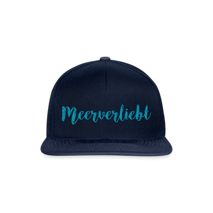 Snapback Cap - Meerverliebt - Navy/Navy
