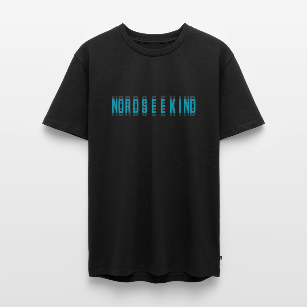 Nordseekind Herren Premium T-Shirt - Schwarz