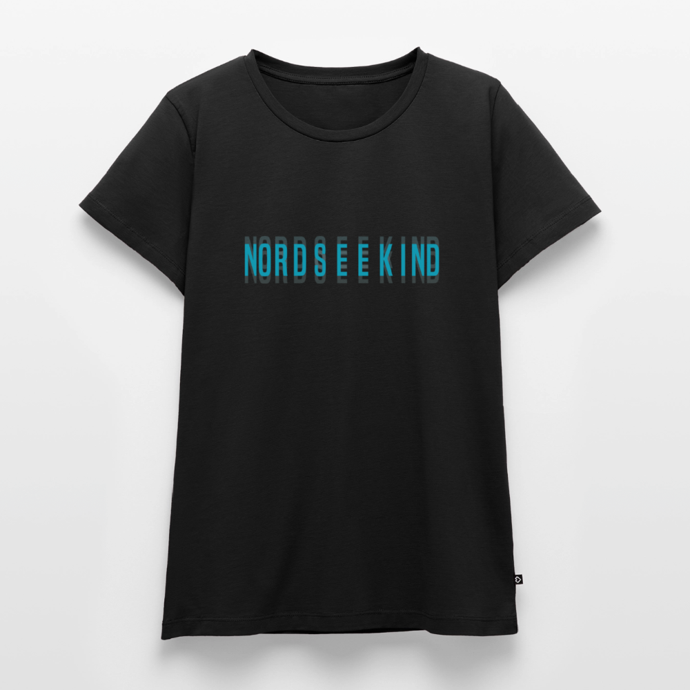 Nordseekind Damen Premium T-Shirt - Schwarz