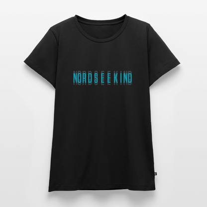 Nordseekind Damen Premium T-Shirt - Schwarz