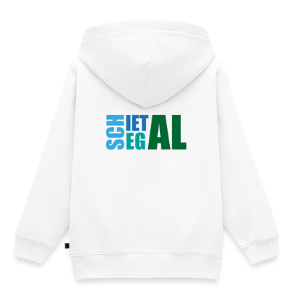 Kinder/Teenager Premium Hoodie "Schietegal" - Weiß