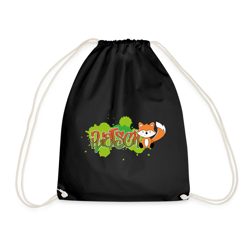 Turnbeutel - plietsch Voss - Schwarz