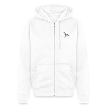 Möwe - Herren Premium Kapuzenjacke - Weiß