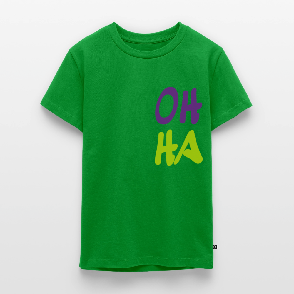 Teenager Premium T-Shirt "Oh ha" - Grün