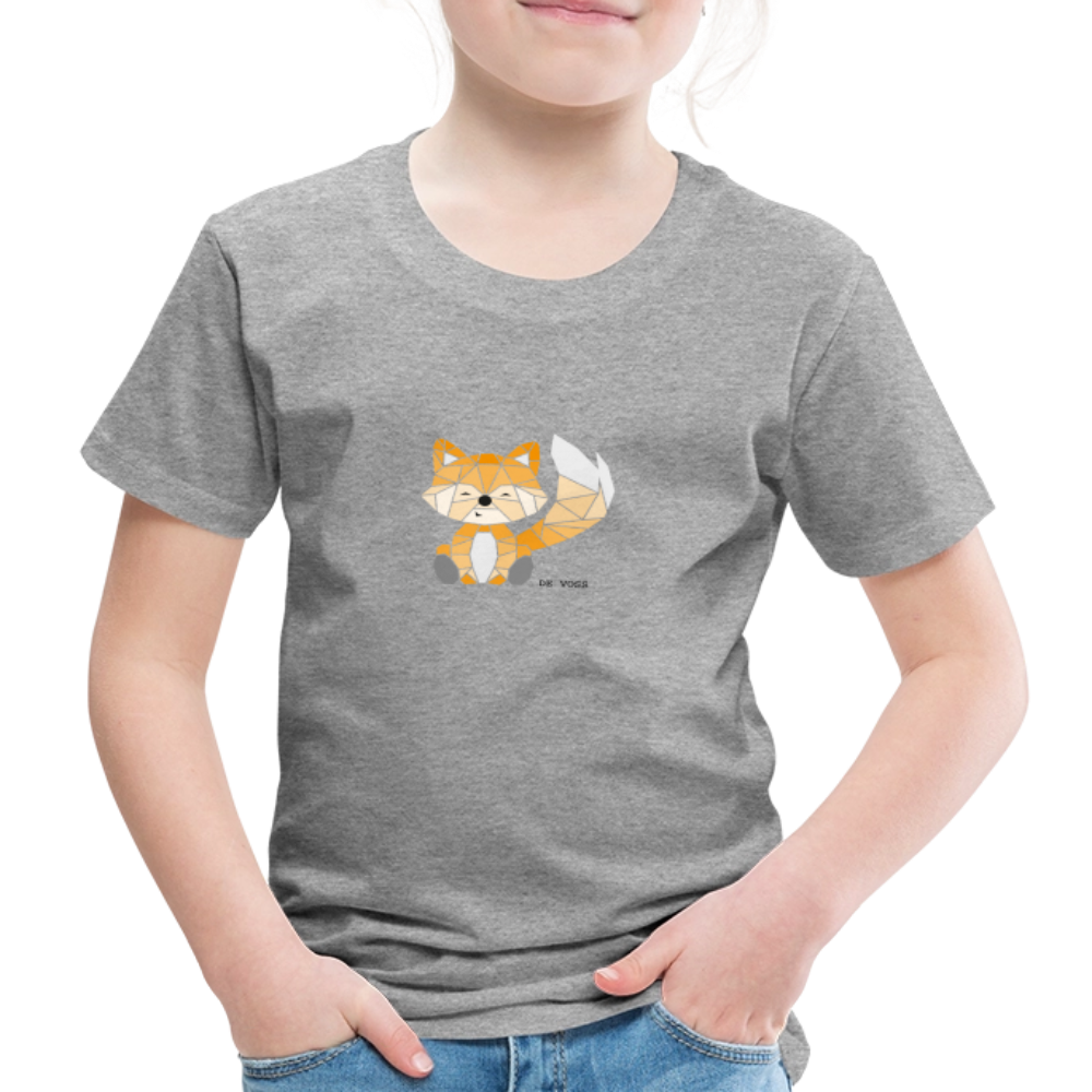 Kinder Premium T-Shirt - De Voss - Grau meliert