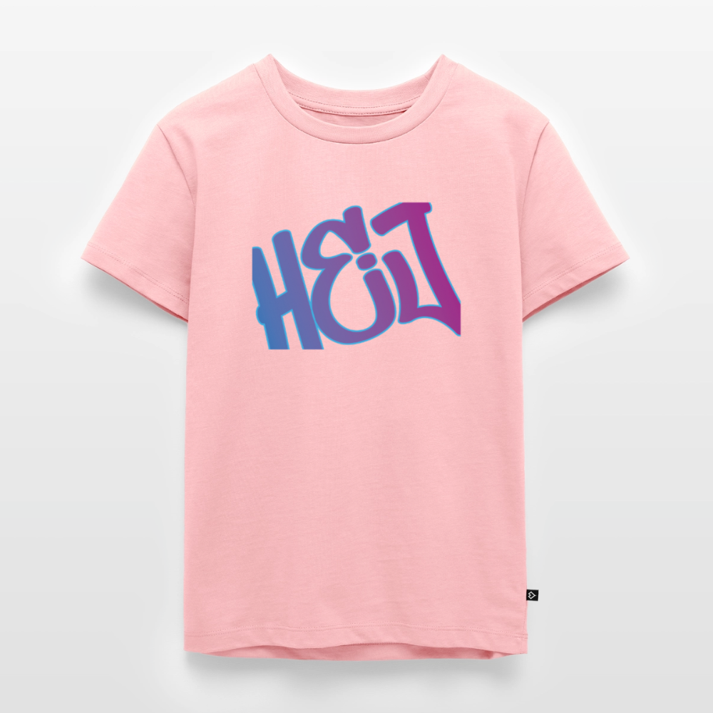 Kinder Premium T-Shirt "Hej" - Rosa