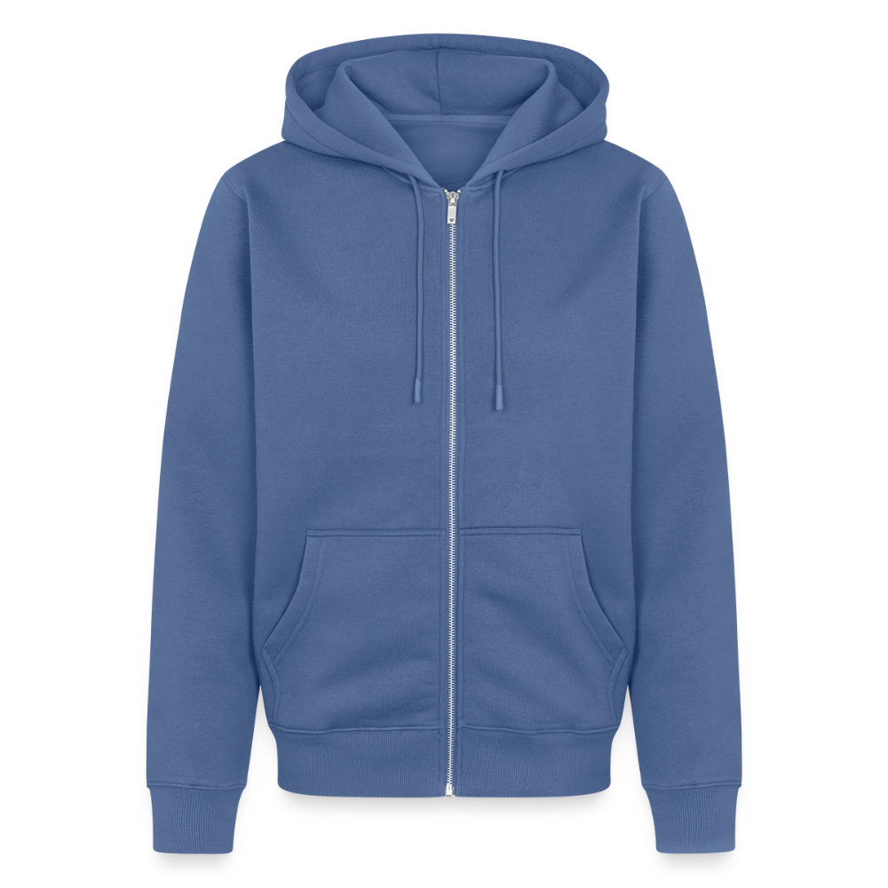 Meerchenhaft Herren Premium Kapuzenjacke im nordischen Stil - Taubenblau