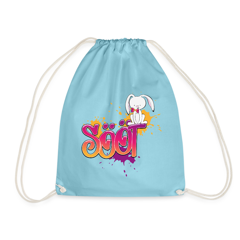 Turnbeutel - sööt Haas - Aqua