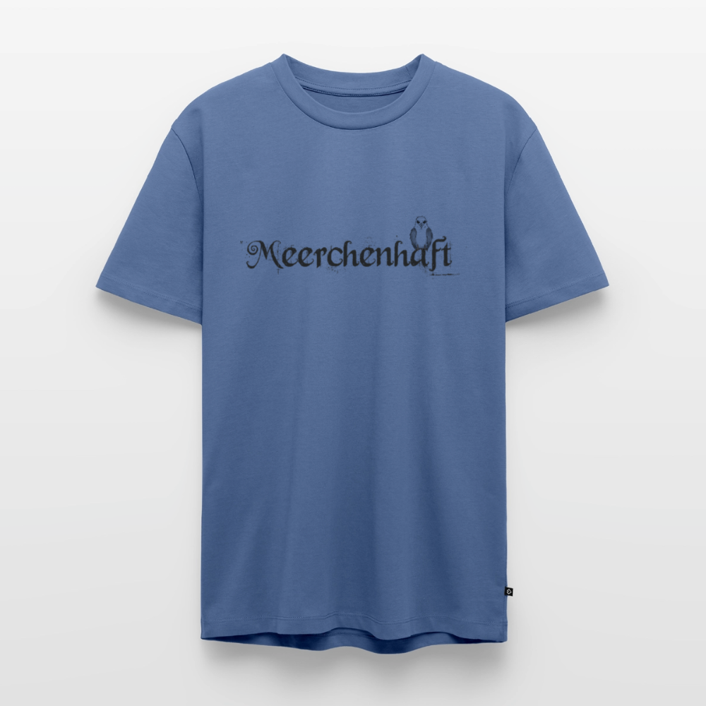Meerchenhaft Herren Premium T-Shirt im nordischen Stil - Taubenblau