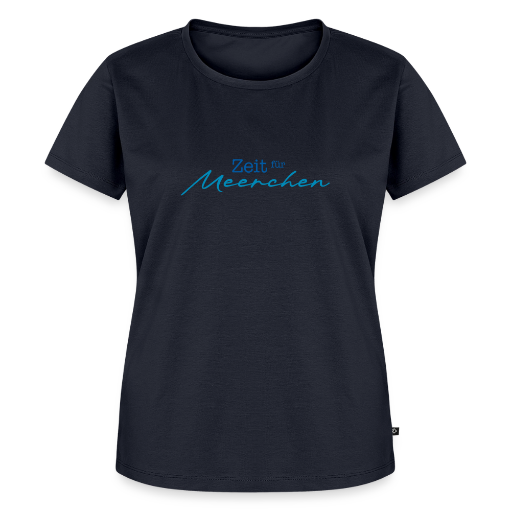 Damen Premium T-Shirt - Zeit für Meerchen - Navy