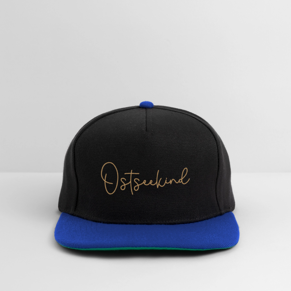 Snapback Cap - Ostseekind - Schwarz/Königsblau
