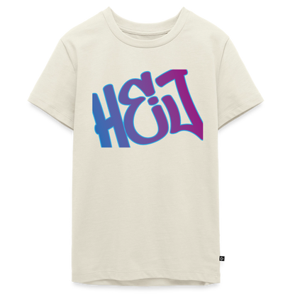 Teenager Premium T-Shirt "Hej" - Naturweiß