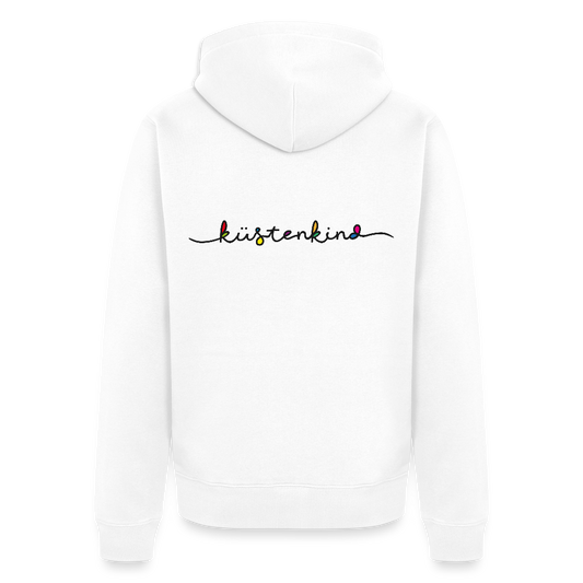 Männer Premium Kapuzenjacke - Küstenkind - Weiß