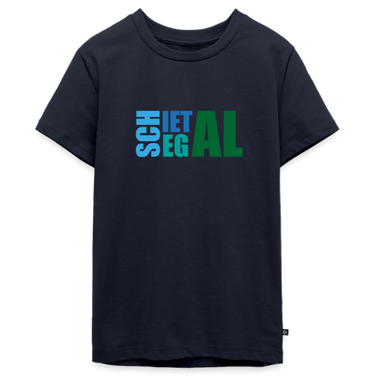 Teenager Premium T-Shirt "Schietegal" - Navy