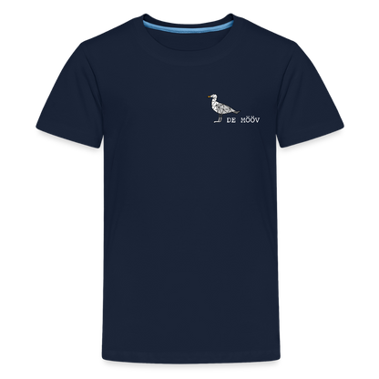 Teenager Premium T-Shirt - de Mööv (weiss) - Navy
