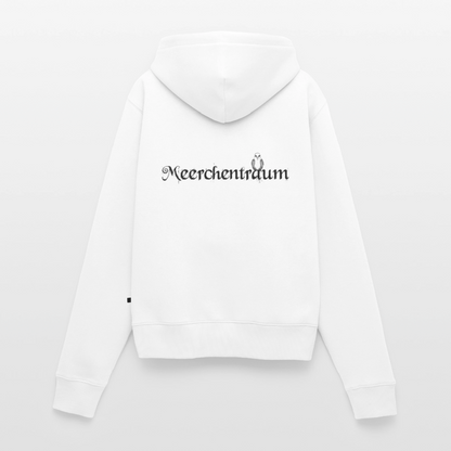 Meerchentraum - Damen Premium Kapuzenjacke - Weiß