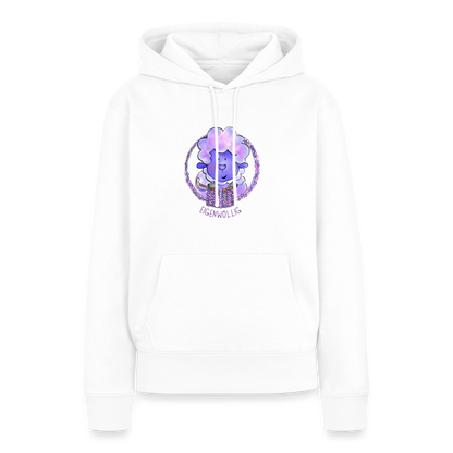 Frauen Premium Hoodie - Eigenwollig - Weiß