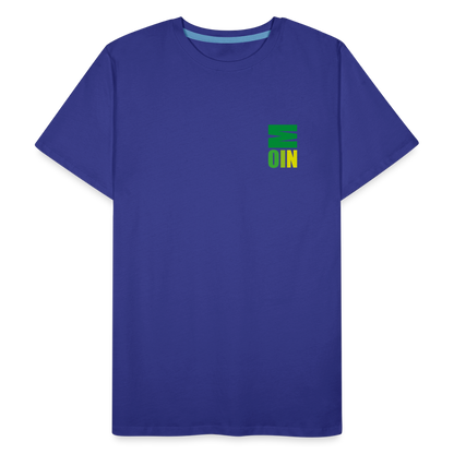 Männer Premium Bio T-Shirt - Moin - Königsblau