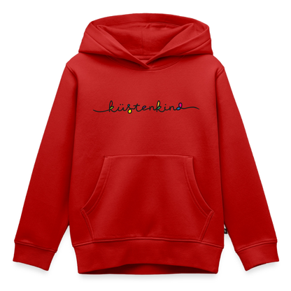 Kinder/Teenager Premium Hoodie "Küstenkind" - Rot