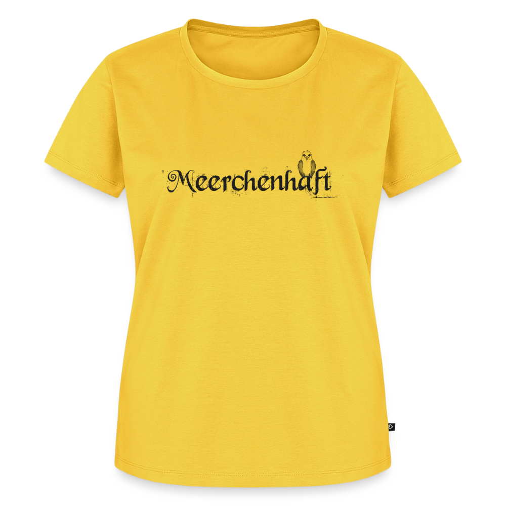 Meerchenhaft Damen Premium T-Shirt im nordischen Stil - Sonnengelb