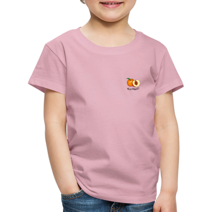 Kinder Premium T-Shirt - Plüschappel - Hellrosa