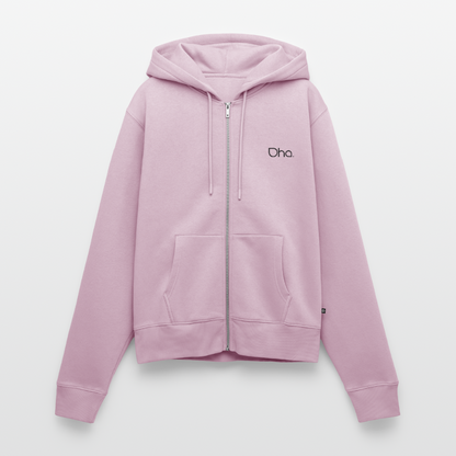 Oha Damen Premium Kapuzenjacke - Altrosa