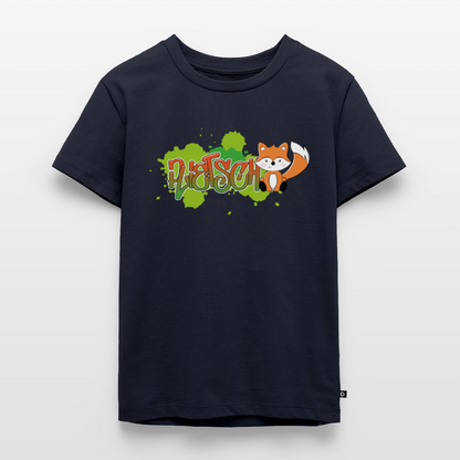 Kinder Premium T-Shirt - plietsch Voss - Navy