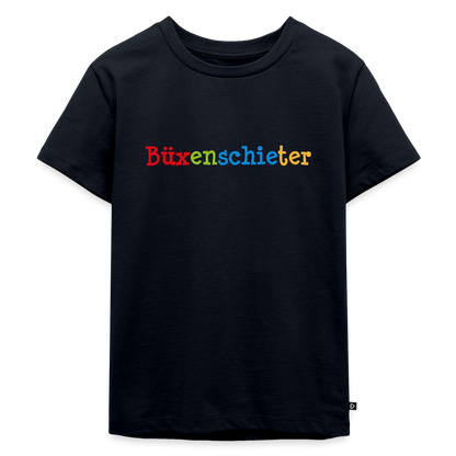 Kinder Premium T-Shirt - Büxenschieter - Navy