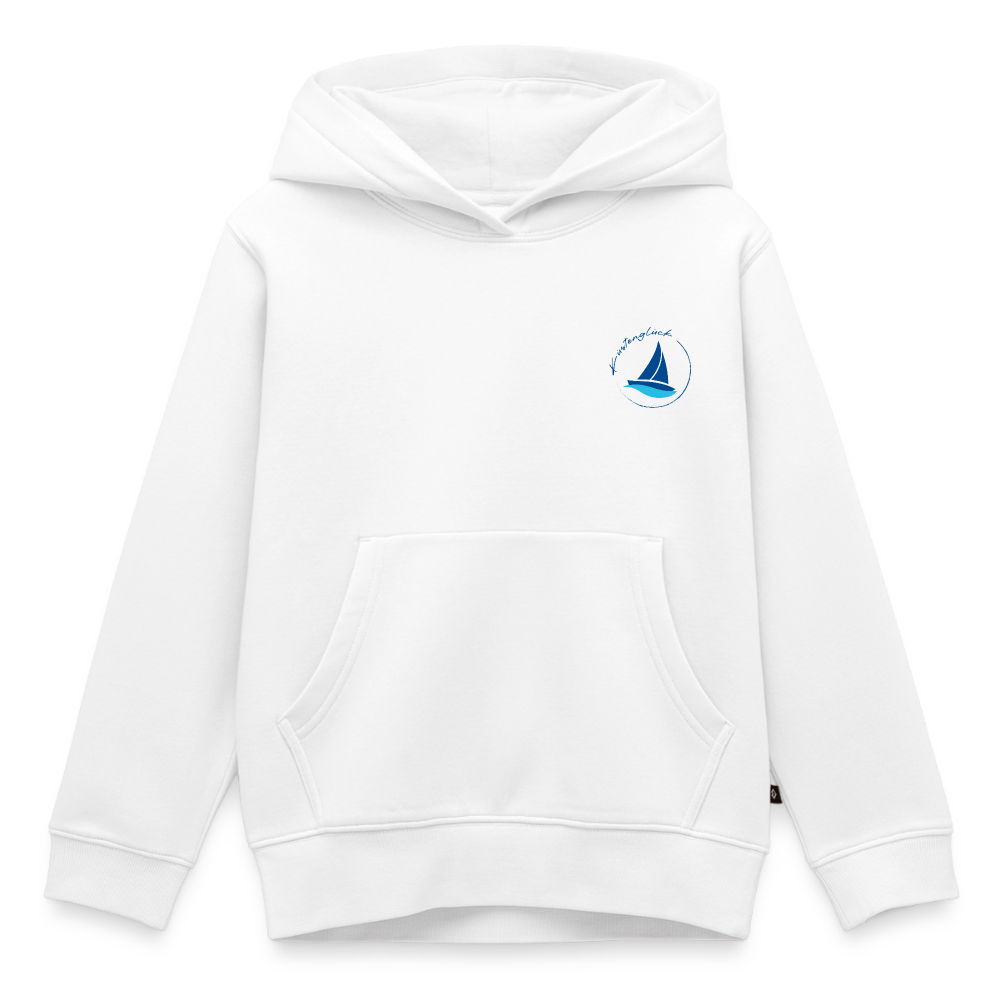 Kinder/Teenager Premium Hoodie "Küstenglück - Weiß