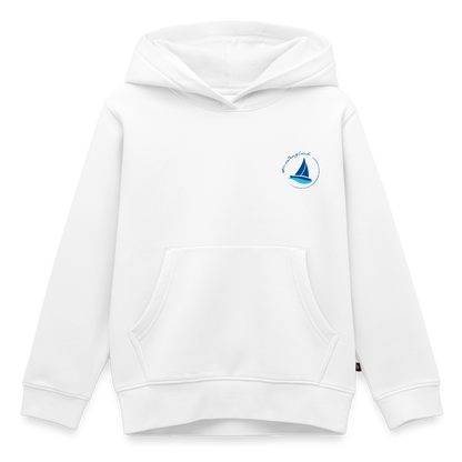 Kinder/Teenager Premium Hoodie "Küstenglück - Weiß