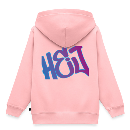 Kinder/Teenager Premium Hoodie "Hej" - Rosa