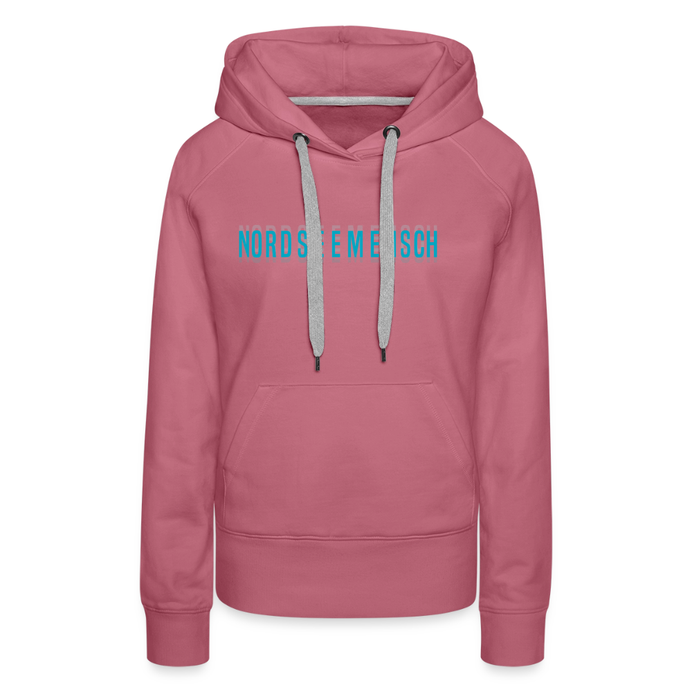 Nordseemensch - Damen Premium Hoodie - Malve